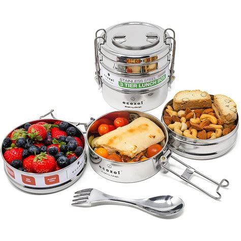 best stainless steel lunch box|best stackable lunch containers.